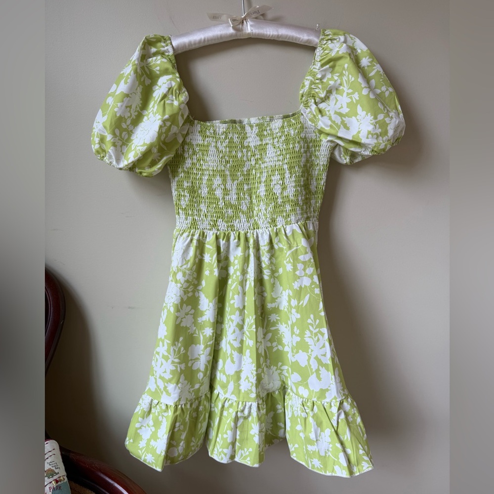 SHEIN Puff‎ Sleeve Mini Dress
